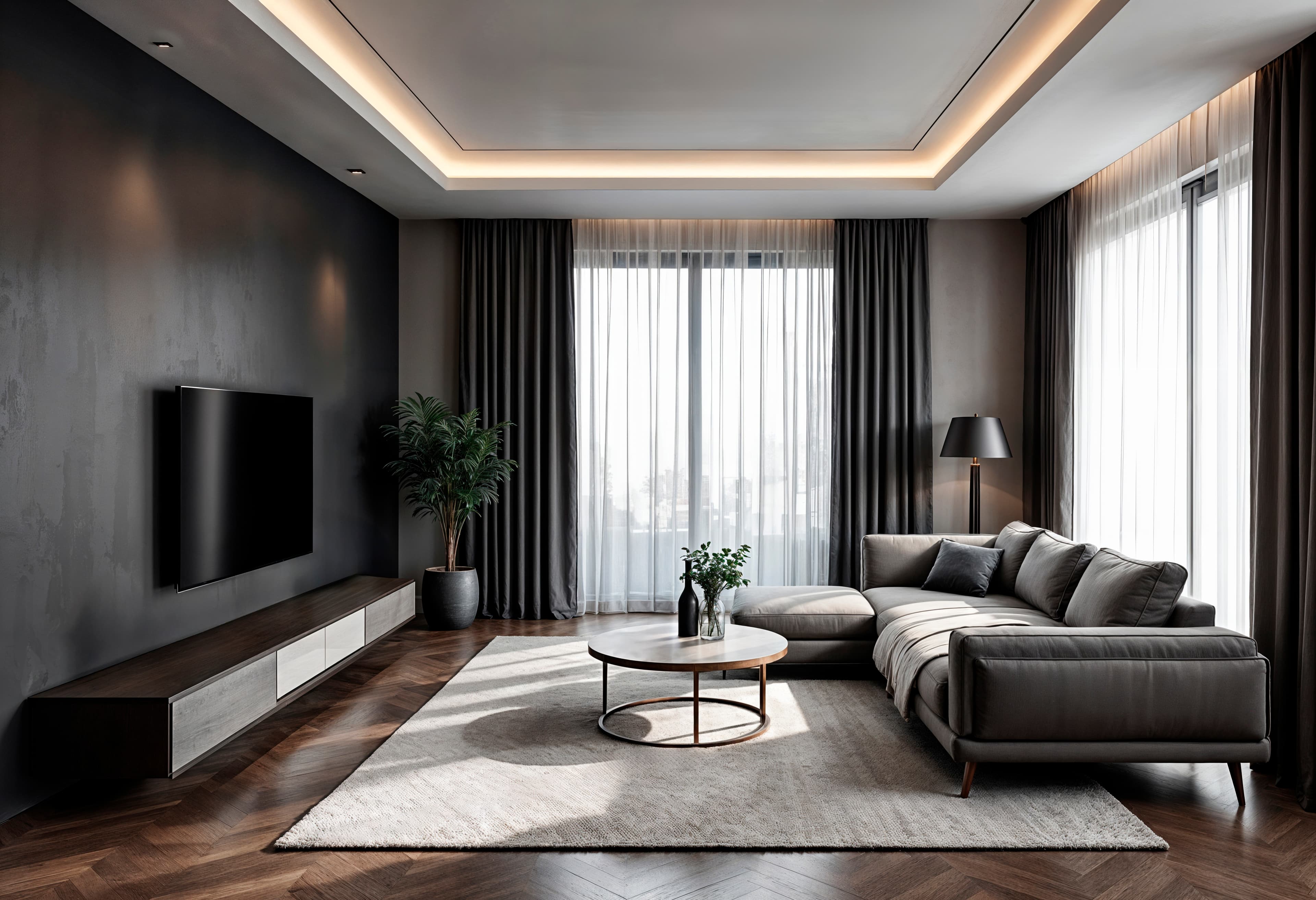 Modern Living Room Setup